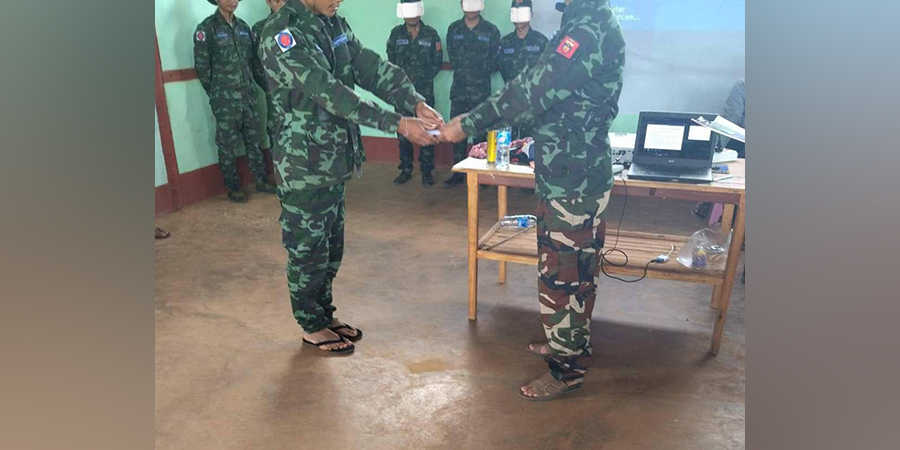 အလှူရှင်များကူညီသည့်ငွေများဖြင့် DMO- PDF က CDM ရဲဘော်များကို အလှည့်ကျထောက်ပံ့