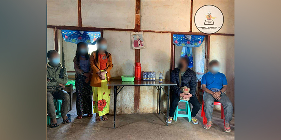ကရင်နီဒေသတွင် ဆေး (၁) ကျောင်းသားသမဂ္ဂက ဆေးကုခန်း ထပ်မံဖွင့်လှစ်