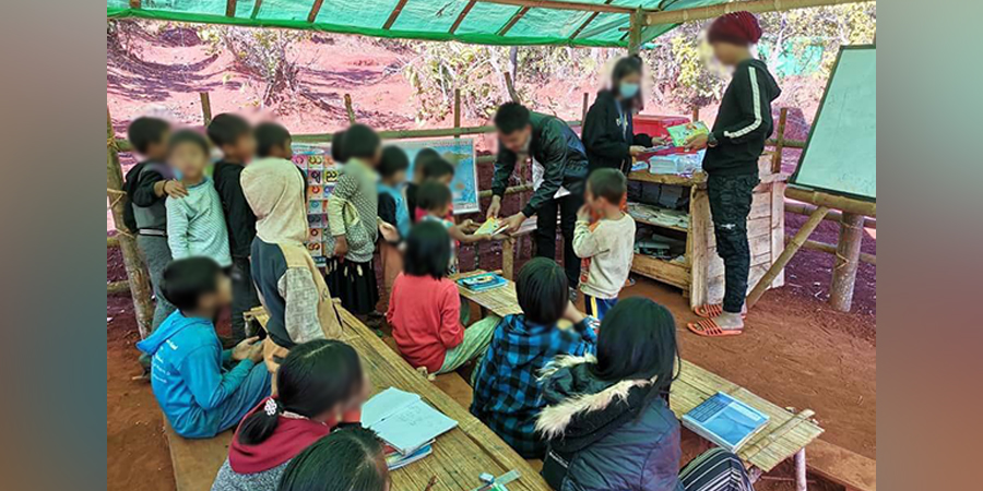 ကယားပြည်နယ်တွင် ကိုယ်ထူကိုယ်ထ အမျိုးသားကျောင်းများ ဖွင့်လှစ်သင်ကြားပေးနေ