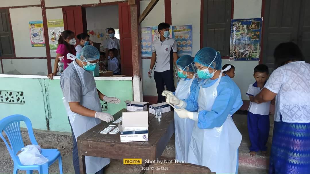 ပေါင်မြို့တွင် မူကြိုကျောင်းသူ အပါအဝင် ၄ ဦး ကိုဗစ်-၁၉  ကူးစက်ခံရ