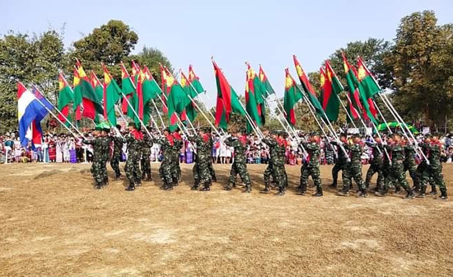 ကေအန်ယူထိန်းချုပ်နယ်မြေတွင် ၁၀ ရက်အတွင်း တိုက်ပွဲပေါင်း  ၁၀၀ ကျော်ဖြစ်ပွား