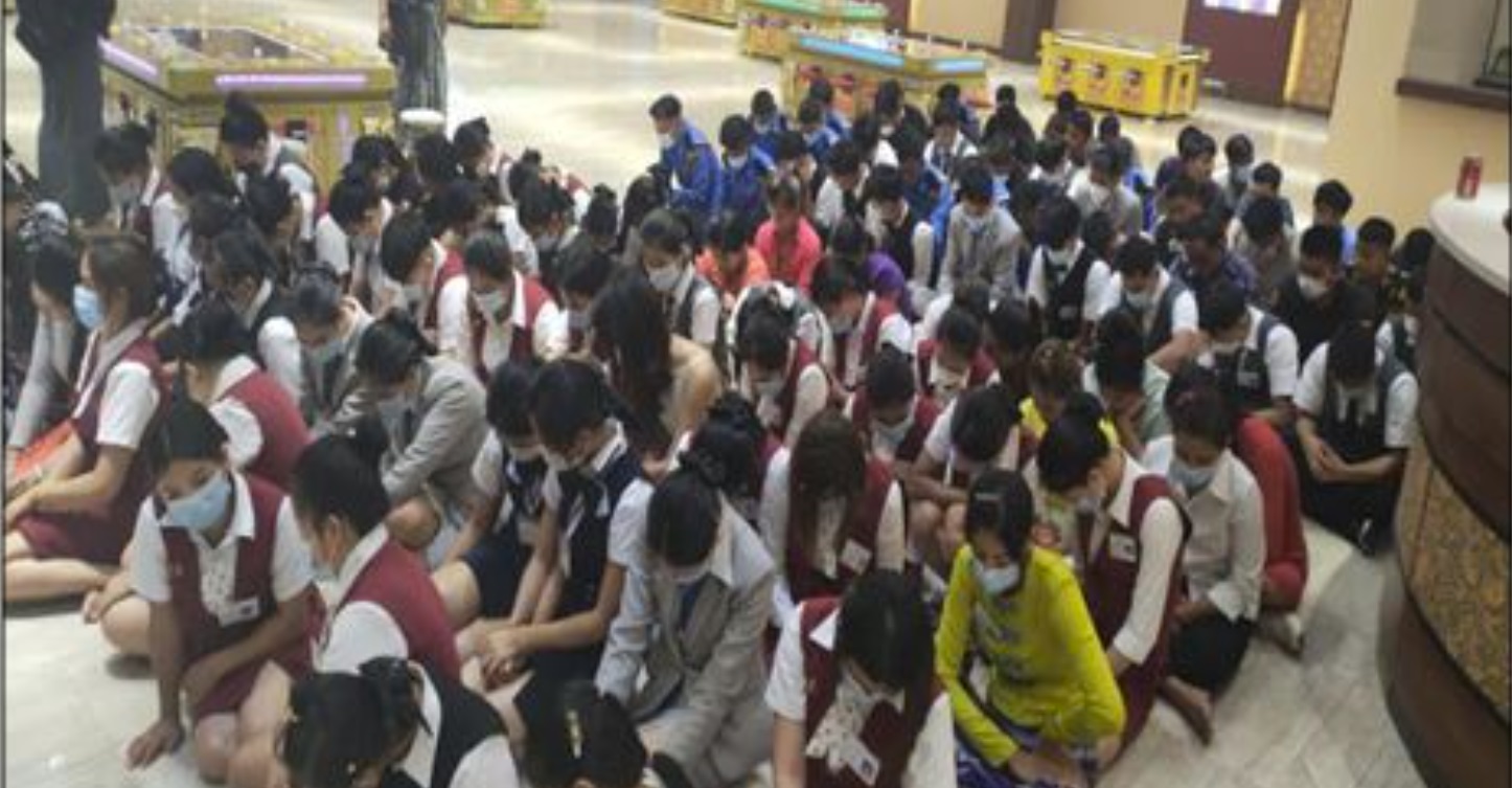 လှိုင်သာယာတွင် လောင်းကစားလုပ်ကိုင်နေသည့် ကုမ္ပဏီပိုင်ရှင်အပါအဝင် လူ ၁၆၀ ဖမ်းဆီးခံရ