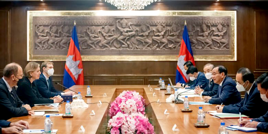 အာဆီယံအထူးကိုယ်စားလှယ်နှင့် ဂျာမန်အဆင့်မြင့်သံတမန်တို့ မြန်မာ့အရေး ဆွေးနွေး