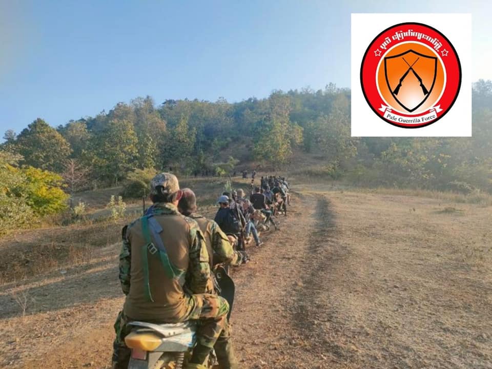 ပုလဲမြို့နယ်တွင်   ပျူစောထီးကို စစ်ကောင်စီက စစ်သင်တန်းပေးနေသည့်နေရာ  တိုက်ခိုက်ခံရ