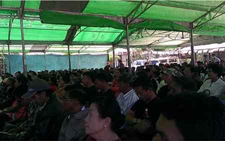 ေအဘီအက္စ္ဒီအက္ဖ္ က်ဆံုးရဲေဘာ္ ဂုဏ္ျပဳမွတ္တမ္းလႊာ ေပးအပ္