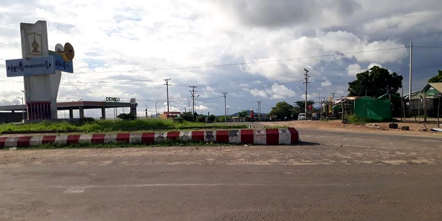 ယင်းမာပင်မြို့နယ်က စစ်​ဆေး​ရေးဂိတ် ဒရုန်းဖြင့် ဗုံးကြဲခံရ