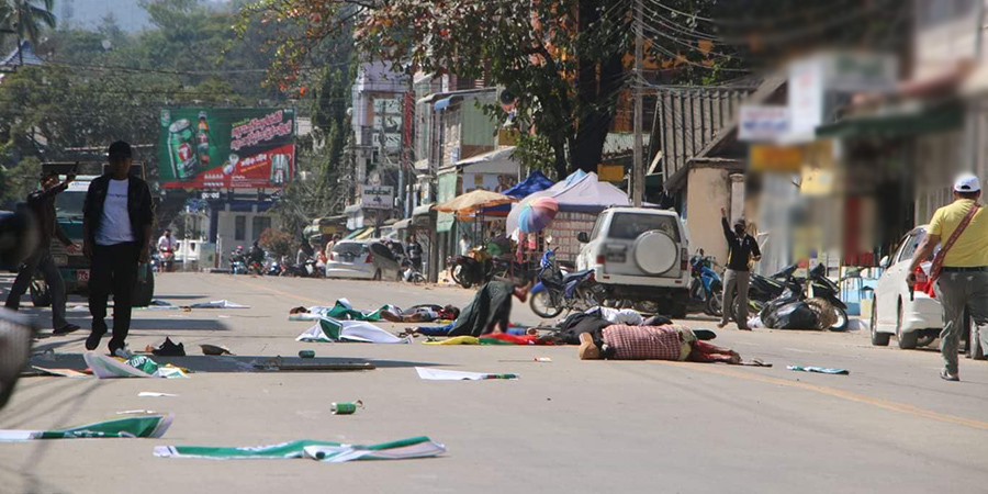 တာချီလိတ် တပ်ထောက်ခံပွဲ ဗုံးကွဲပြီးနောက် လူ ၈ ဦးခန့် ဖမ်းဆီးခံရ