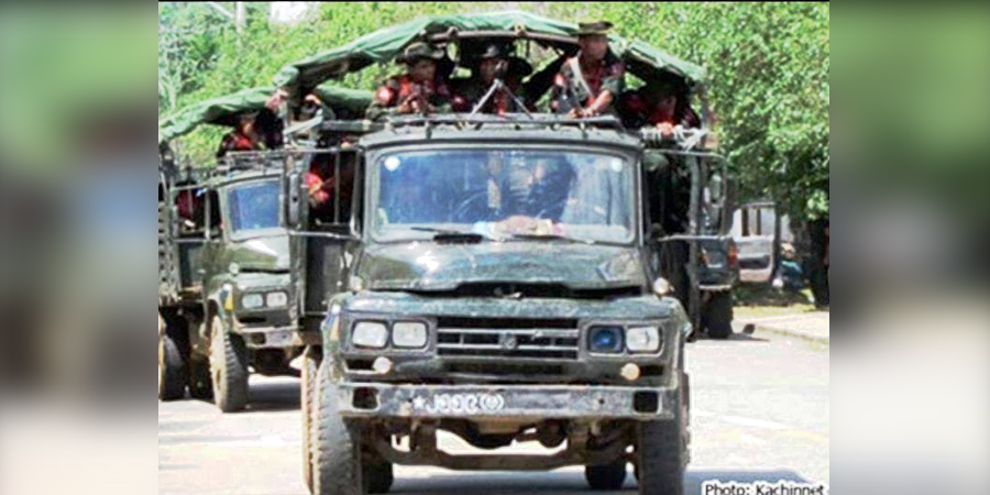 သထုံ-ကျိုက်ထိုလမ်းတွင် စစ်ကောင်စီတပ်က လက်နက်ကြီးငယ်များဖြင့်ပစ်ခတ်