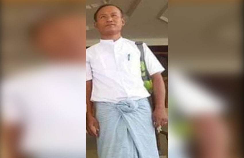ဆားလင်းကြီးမြို့နယ် NLD ပါတီအတွင်းရေးမှူးဦးဝင်းခိုင်ကို စစ်ကောင်စီက ဖမ်းဆီး