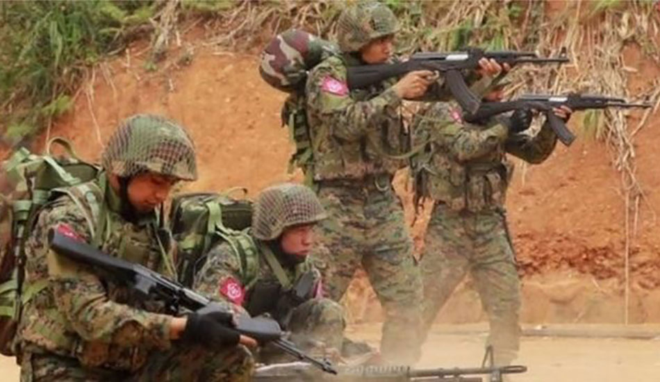 မောင်တောမြောက်ပိုင်းတွင် စစ်ကောင်စီတပ်နှင့် ရက္ခိုင့်တပ်တော်တို့ တိုက်ပွဲပြင်းထန်