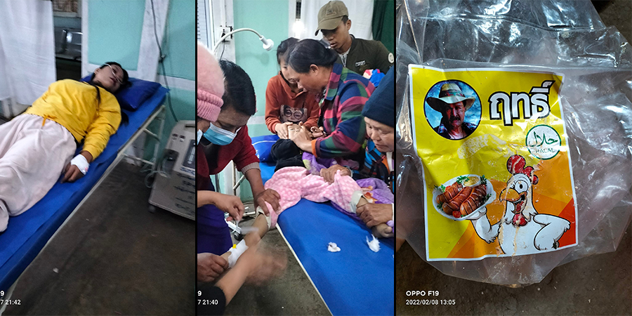ကရင်နှင့် ရှမ်းတွင် Hot Dog စားပြီး အစာအဆိပ်သင့်သဖြင့် ကလေးငယ်အချို့ ဆေးရုံတင်ရ၊ ၁ ဦး သေဆုံး