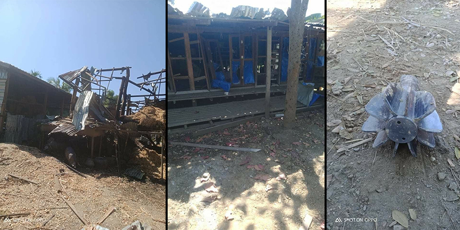 ကလေးမြို့နယ်တွင် စစ်တပ်က လက်နက်ကြီးဖြင့် ပစ်ခတ်သဖြင့် ရွာသားများ စစ်ဘေးရှောင်