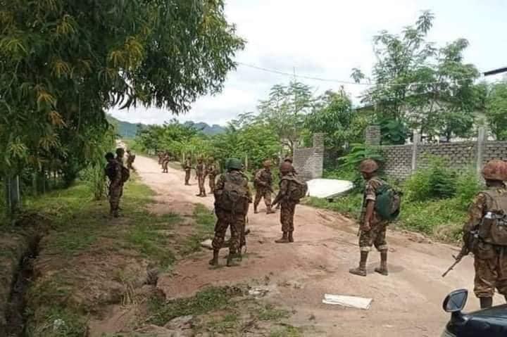 သံတောင်ကြီး၊ ဘုရင့်နောင်တပ်နယ်မှ စစ်သင်တန်းသားများ ထွက်ပြေး