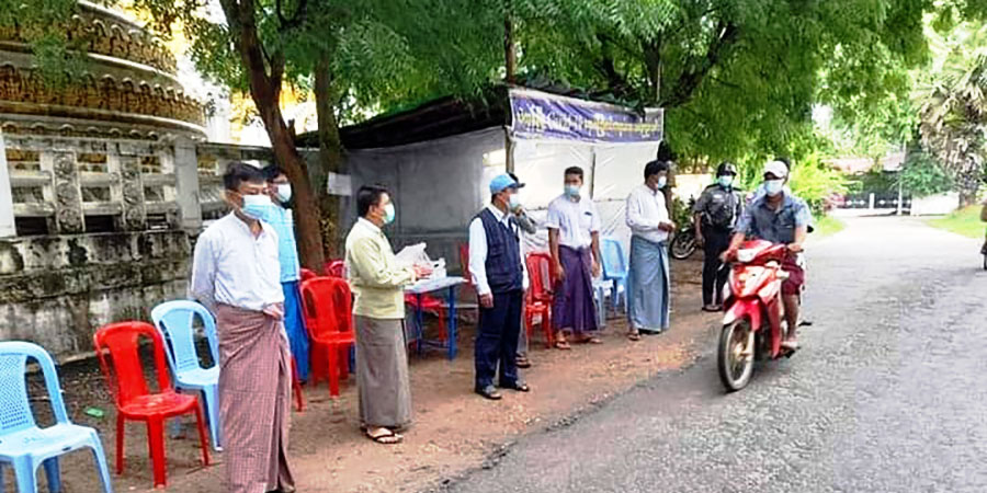 သဲကုန်းမြို့နယ်၌ စစ်ဆေးရေးဂိတ်တိုက်ခိုက်ခံရပြီး စစ်ကောင်စီတပ်သား ၅ ဦးသေ