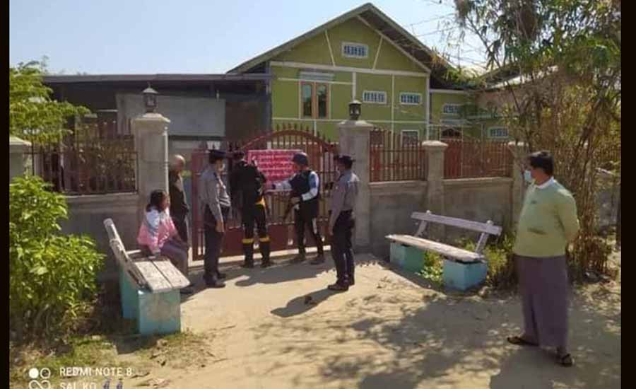 ခင်ဦးမြို့နယ်က အမျိုးသမီးနှစ်ဦးကို စစ်ကောင်စီက ဖမ်းဆီး၊ နေအိမ် ချိပ်ပိတ်