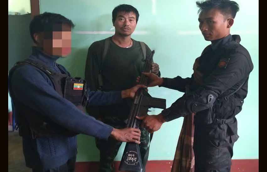 လွိုင်ကော်ရဲတပ်သား ၁ ဦး လက်နက်နှင့်အတူ  ပြည်သူ့ထံ အလင်းဝင်