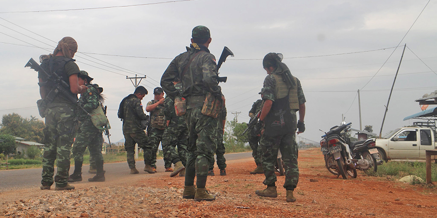 ဒီးမော့ဆိုတိုက်ပွဲ တရက်အတွင်း အကြမ်းဖက်စစ်ကောင်စီဘက်မှ ၁၀ ဦးထက်မနည်း သေဆုံး