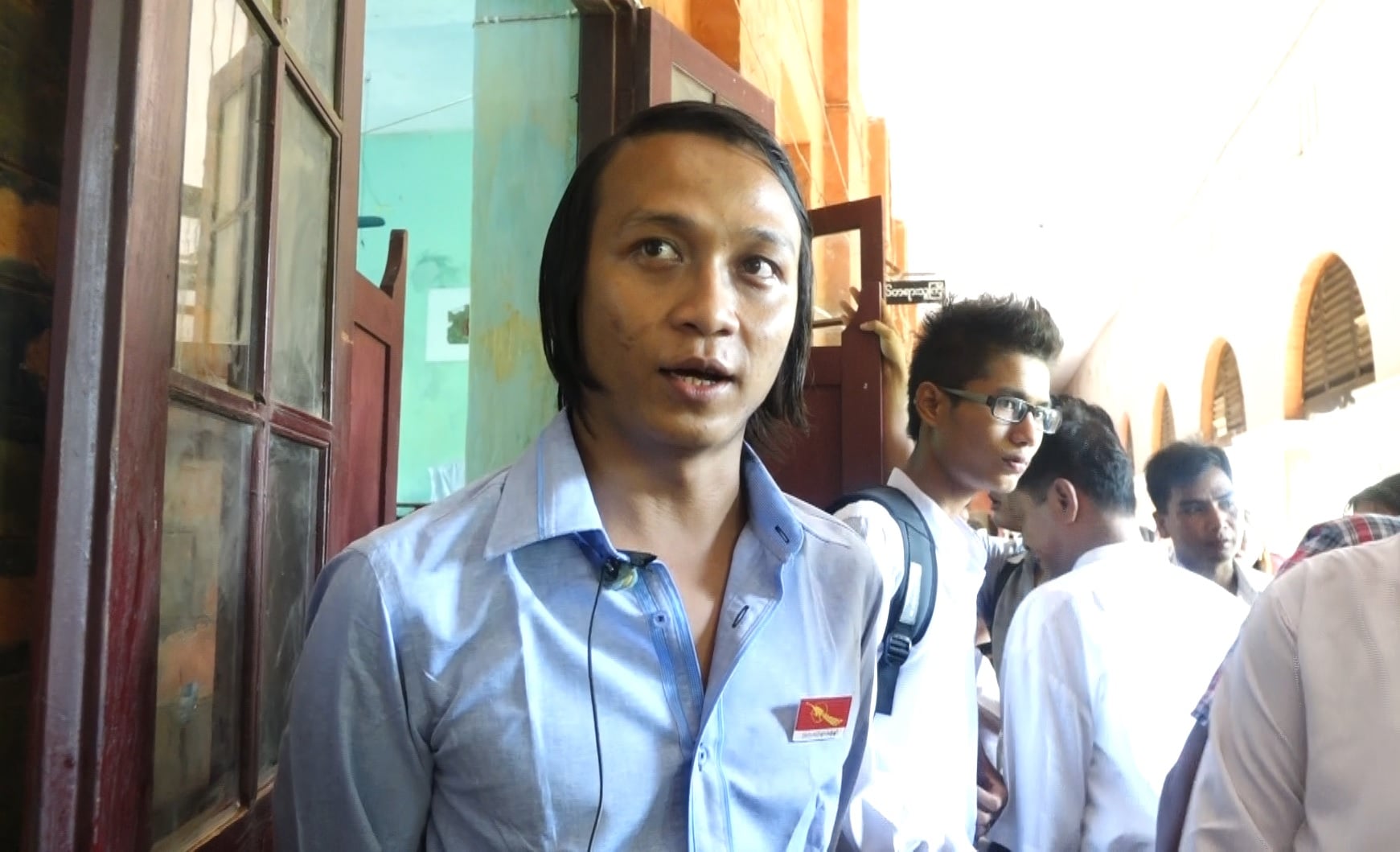 ကျောင်းသားခေါင်းဆောင် ကိုမင်းသွေးသစ် အင်းစိန်ထောင်မှ ပြန်လည်လွတ်မြောက်
