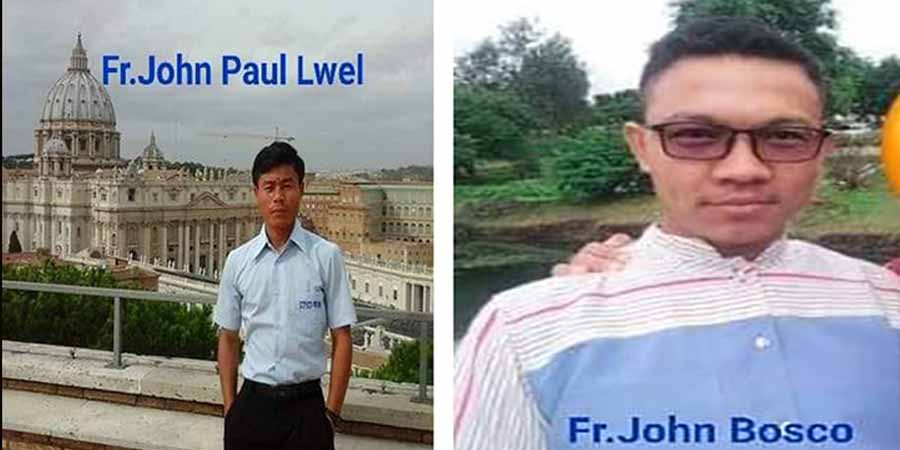 ဖယ်ခုံစစ်ရှောင်များကိုသွားခေါ်သည့် ကက်သလစ် ဘုန်းတော်ကြီး ၂ ပါးအပါအဝင် ၅ ဦး အဖမ်းခံရ