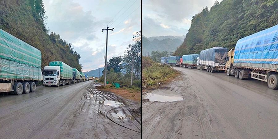 ကန်ပိုက်တီနှင့် ဝိုင်းမော်တွင် ကုန်တင်ယာဉ်မောင်းများ ကိုဗစ်-၁၉ ပိုးတွေ့နှုန်းများလာ