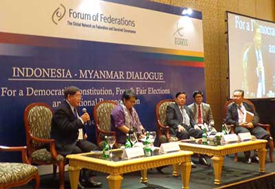 အင္ဒိုနီးရွား ဒီမိုကေရစီ ေျပာင္းလဲေရး ျမန္မာေခါင္းေဆာင္မ်ား ေလ့လာ