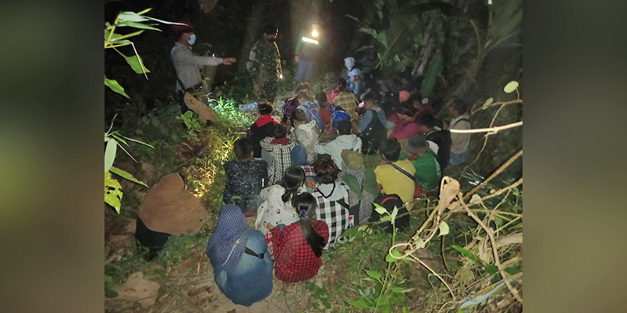 ကန်ကျနပူရီတွင် တရားမဝင်မြန်မာ ၇၅ ဦးနှင့် လမ်းပြ ၈ ဦး ဖမ်းဆီးခံရ