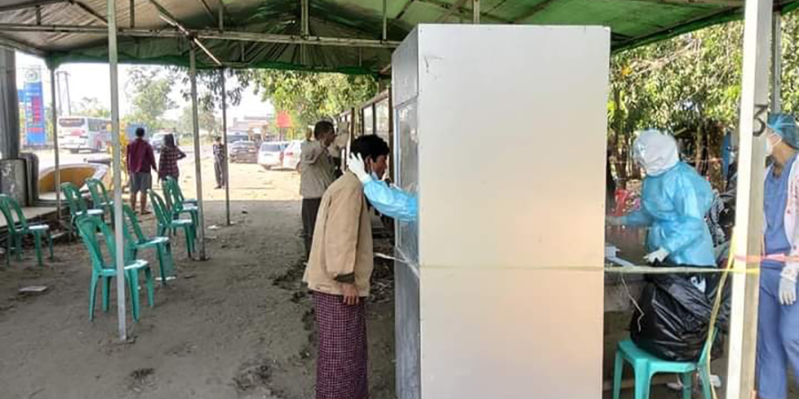 တရက်တည်း ကိုဗစ်-၁၉ အတည်ပြုလူနာသစ် ၁၄၀၀ ကျော်၊ စုစုပေါင်း ၆ သိန်းကျော်ရှိလာ