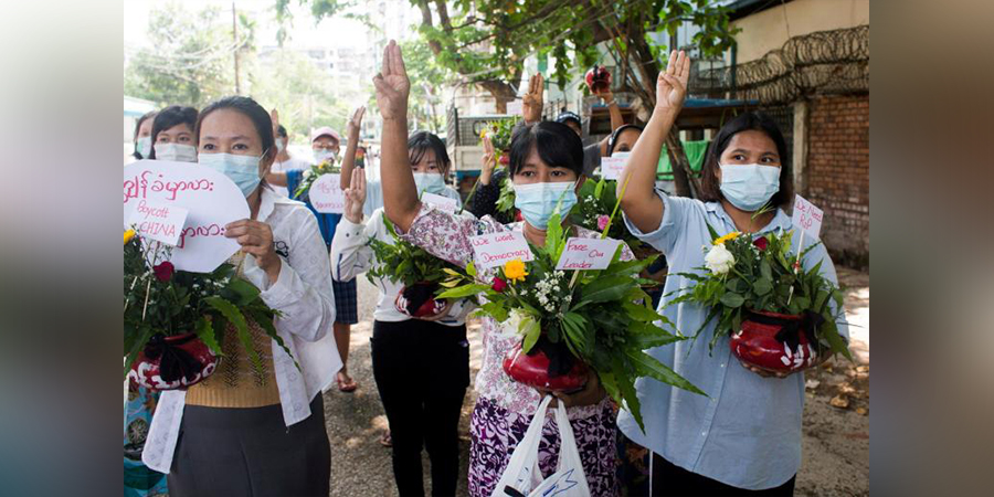 စစ်အာဏာသိမ်းပြီးနောက် မြန်မာလူထု မကြုံစဖူးအခက်ကြုံ၊ အမျိုးသမီးများ ဒုက္ခပိုရောက်ဟု ကုလ ပြော