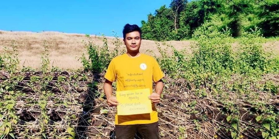 တောင်ကုတ်လူငယ်ကွန်ရက် ဥက္ကဋ္ဌ ကိုမင်းကိုဦးကို စွဲချက်တင်