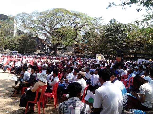 ဥပေဒတခ်ဳိ႕ ေျပာင္းလဲမရေအာင္ ခ်ဳပ္ကိုင္ထားသည့္ ၂၀၀၈ ဖဲြ႔စည္းပံုပါ ပုဒ္မ ၄၃၆ နဲ႔ ပတ္သက္ၿပီး ေဟာေျပာပဲြျပဳလုပ္