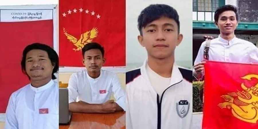 ထောင်ဒဏ်ချမှတ်ခံထားရသည့်ရခိုင်ကျောင်းသား ၄ ဦး လွတ်မြောက်