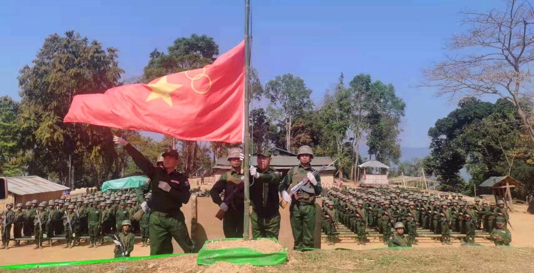 ကိုးကန့်တပ်မတော် တည်ထောင်ခြင်း ၃၃ နှစ်မြောက်နေ့နှင့် ဦးဖုန်းကြာရှင်ကို အောက်မေ့ အမှတ်တရ ပွဲကျင်းပ