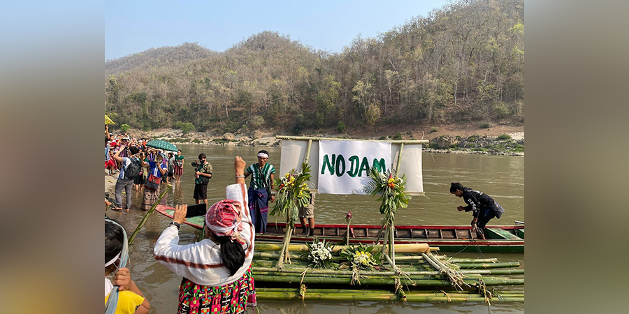 အကြီးစားရေကာတာစီမံကိန်းများကို လုံးဝတားမြစ်ပိတ်ရန် KRW တောင်းဆို
