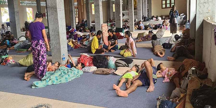 လေးကေ့ကော် စစ်ဘေးရှောင်များ နေရပ်မပြန်နိုင်သေး