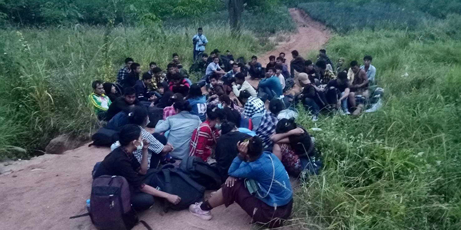 ထိုင်းနိုင်ငံ၌ တရားမဝင်မြန်မာအလုပ်သမား ၁၀၀ ကျော် ထပ်မံဖမ်းဆီးခံရ