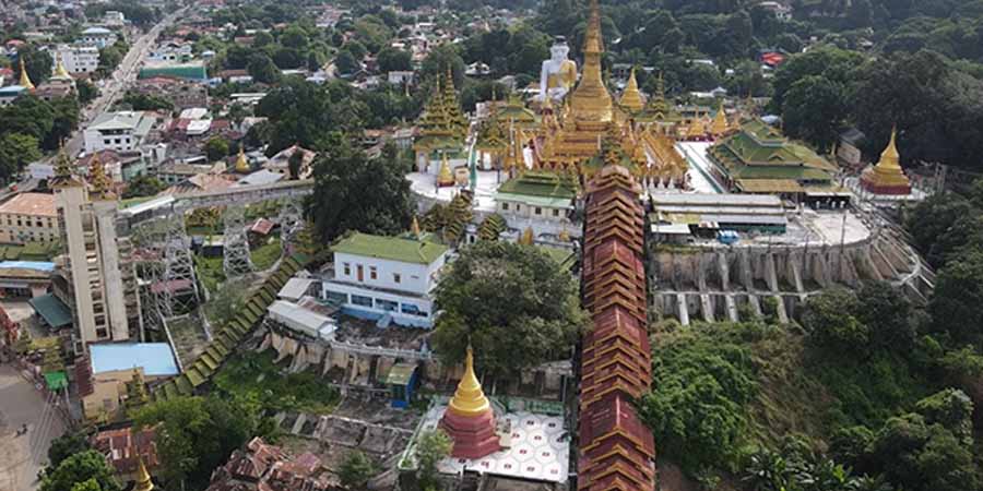 စစ်ခေါင်းဆောင်၏ယတြာချေခရီးစဉ်မတိုင်ခင်   ပြည်မြို့၌ လုံခြုံရေး တင်းကျပ်စစ်ဆေးနေ