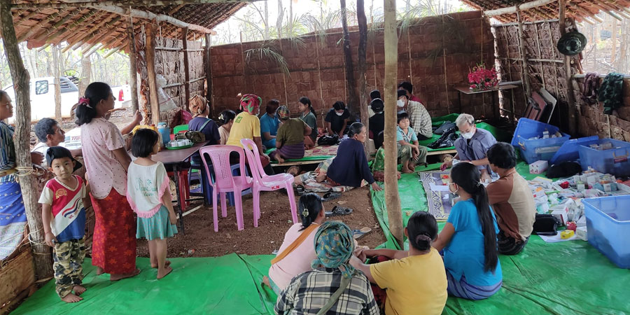ကရင်နီစစ်ရှောင်များ စားနပ်ရိက္ခာ ပြတ်လပ်မည့် အခြေအနေ ရင်ဆိုင်နေရ