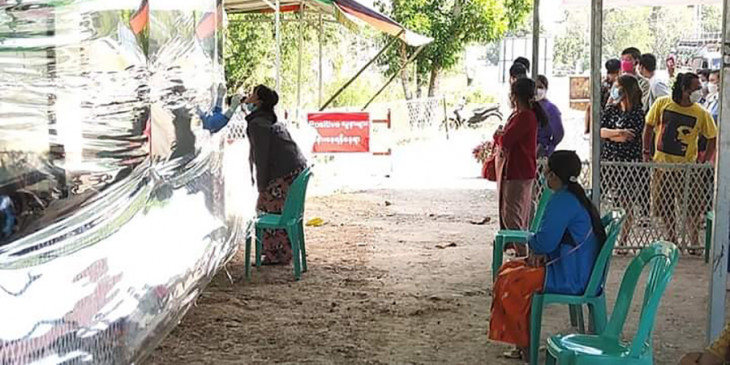 တရက်တည်း ကိုဗစ်လူနာသစ်အယောက် ၃၀၀ ကျော်တွေ့ရှိ၊ စုစုပေါင်း ၆၁၀၀၀၀ ကျော်ရှိလာ
