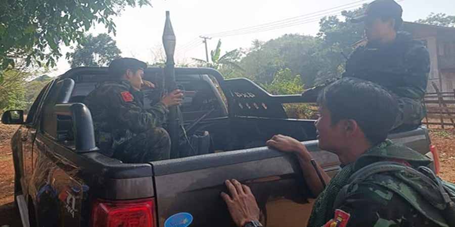 ဖရူဆိုမြို့နယ်၌  ခမရ- ၄၂၈ တပ်စခန်းကို   ကရင်နီပူးပေါင်းတပ်ဖွဲ့များက တိုက်ခိုက်