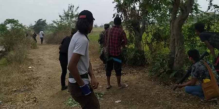 မင်းကင်းတွင် စစ်ကောင်စီတပ်နှင့်ပျူစောထီးအဖွဲ့ စနိုက်ပါဖြင့် ပစ်ခတ်ခံရ၊ ၄ ဦး သေဆုံး