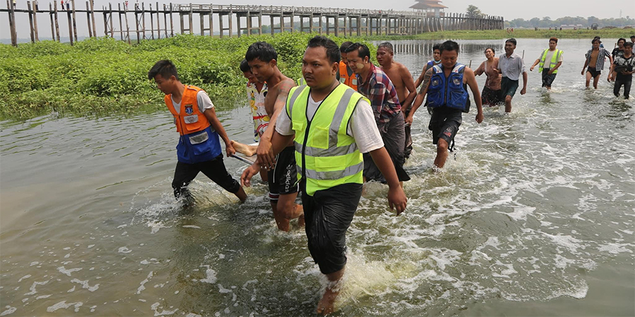 တောင်သမန်အင်းအတွင်း ရေဆင်းကူးရာမှ အမျိုးသား ၁ ဦး ရေနစ်သေဆုံး
