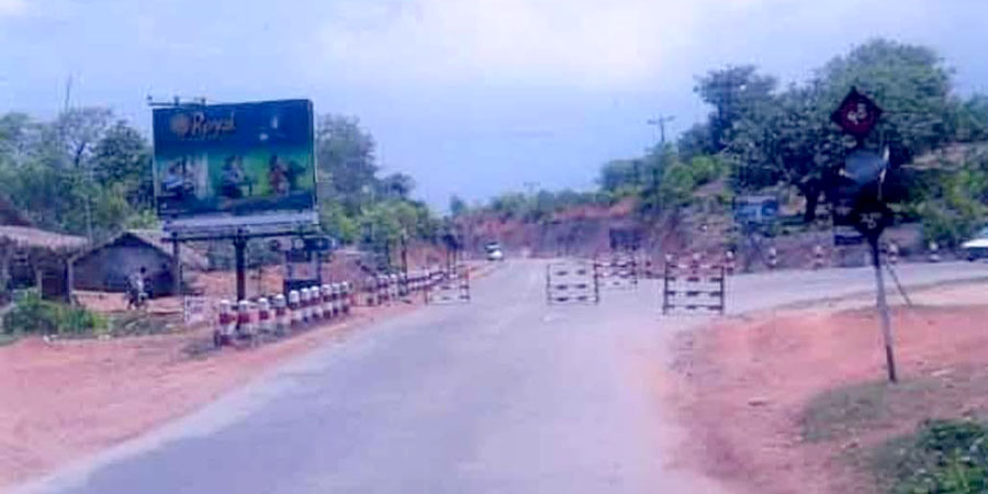 ကျိုက်ထို မုပ္ပလင်လမ်းဆုံရှိ စစ်ကောင်စီဂိတ်စခန်း တိုက်ခိုက်ခံရ
