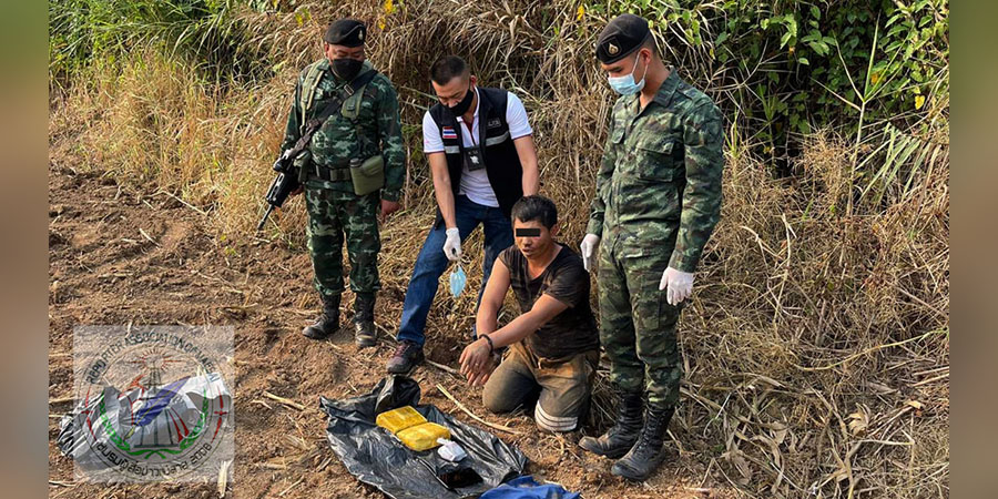 မယ်ဆိုင်တွင် တရားမဝင် ဝင်လာသည့် မြန်မာ ၁ ဦးထံမှ မူးယစ်ဆေးများ ဖမ်းမိ
