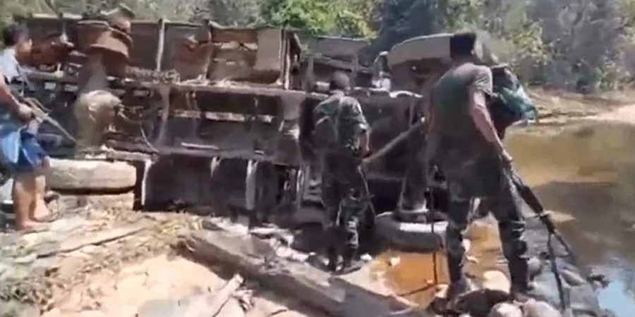 ဖာပွန်မြို့နယ်၌ စစ်ကောင်စီတပ်စခန်းတိုက်ခိုက်ခံရပြီး  ၁ ဦးသေ