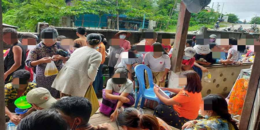 ကျောက်ထုက စစ်ရှောင် ၄၀၀၀ ကျော် အရေးပေါ် အကူအညီလိုအပ်