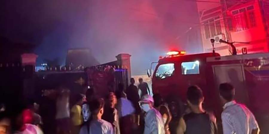 မိတ္ထီလာတွင် အရက်မူးပြီး မီးရှို့ရာက လူနေအိမ် ၄ လုံး မီးလောင်၊ အမျိုးသား ၁ ဦး ဒဏ်ရာရ
