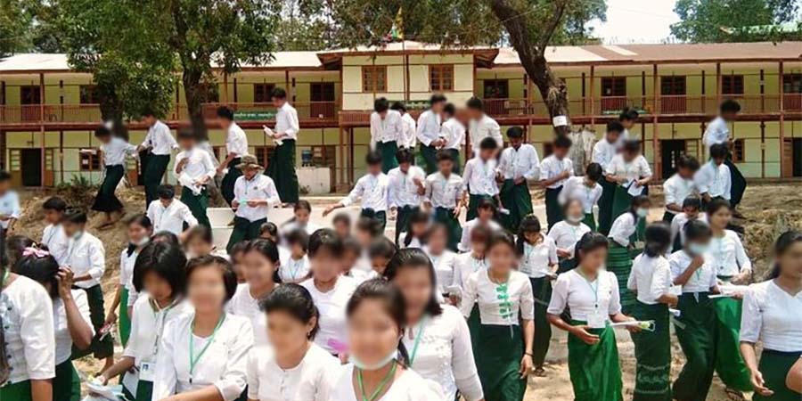 ရခိုင်ပြည်နယ်၌ ၁၀ တန်းစာမေးပွဲ စာရင်းပေးထားသူ ၉၀ ရာခိုင်နှုန်းကျော် ဖြေဆို