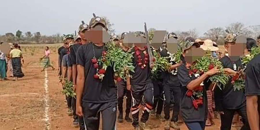 ရေစကြိုမြောက်ပိုင်း ပြောက်ကျားတပ်ဖွဲ့ အထူးကွန်မန်ဒိုသင်တန်းဆင်းပွဲ (ဓာတ်ပုံ)
