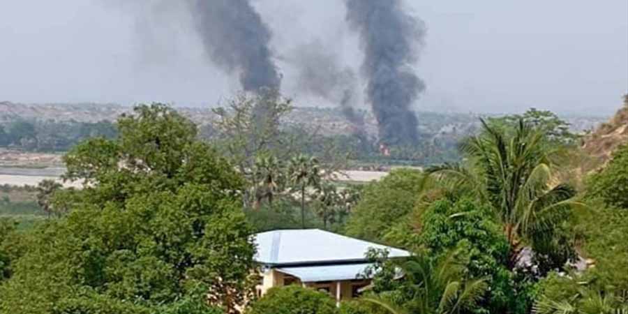 ပခုက္ကူ မြစ်ဖျားကျေးရွာတွင် စစ်တပ်က ရွာသား ၄ ဦးကိုပစ်သတ်ပြီး ရွာကို မီးရှို့