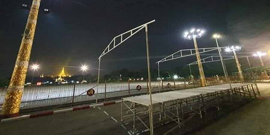 ရန်ကုန်သင်္ကြန်စည်ကားရေး စစ်ကောင်စီက နည်းလမ်းပေါင်းစုံသုံးပြီး ဆောင်ရွက်နေ